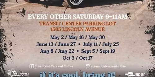 Steamboat Cars & Coffee