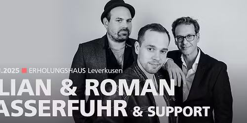 Julian & Roman Wasserfuhr with J\u00f6rg "the Pimpercell" Brinkmann