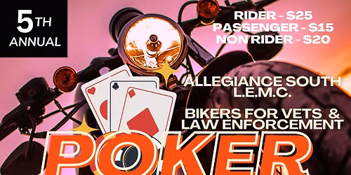 Biker for Vets Poker Run