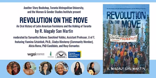 Launch of R. Magaly San Martin's REVOLUTION ON THE MOVE (with panel!)
