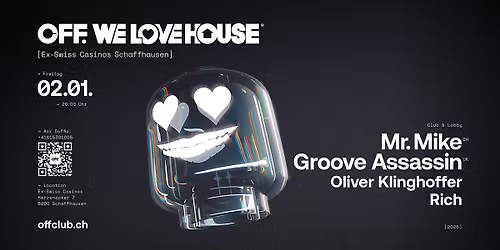 We Love House - Friday, 02 January 2026