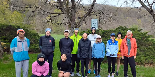 FLRC Challenge group run at Cass Park (Lakefront Loops)