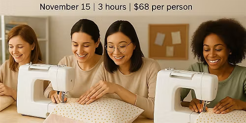 Handmade for the Holidays: Pillowcase Sewing Workshop ( Fun Burrito method)