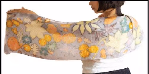 March Simulcast: Mayumi Fujio Natural Dye & Botanical Printing