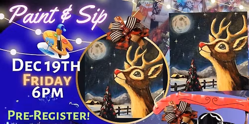 Roselynn Hill Winery Holiday Paint & Sip