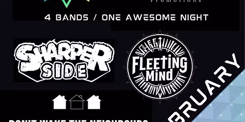 DAN THOMAS\/FLEETING MINDS\/DON\u2019T WAKE THE NEIGHBOURS\/SHARPER SIDES!