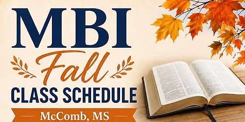 Christian Communication with Les Ferguson - Magnolia Bible Institute Fall Mini Course