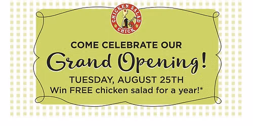 Our Grand Opening Celebration!