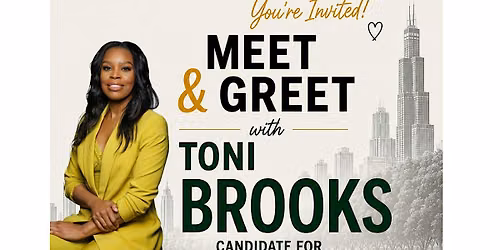 Free Meet and Greet Mayoral candidate Toni Brooks