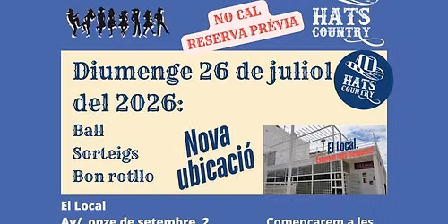 Ballada Hats Country Ribes juliol 2026