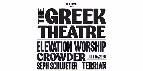 K-LOVE Live at The Greek Theatre 2026