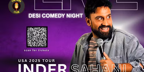 INDER SAHANI - Stand UP Comedy Live