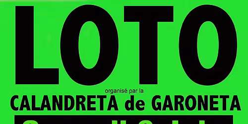 LOTO @ Calandreta de Garoneta