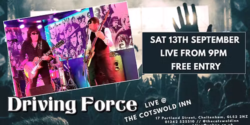 Rich Dickinson's Driving Force Live