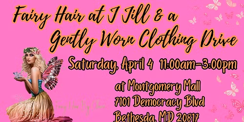 Fairy Hair at J Jill & a Gently Worn Clothing Drive
