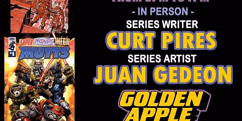 Super Mondo Mega Mutts Pre-SDCC Comic Signing with Creators Pires & Gedeon