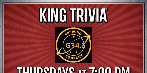 Trivia Night at G34.3 Brewing Company