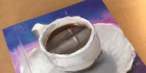 Beginner\u2019s Oil Painting Workshop : Coffee & Canvas