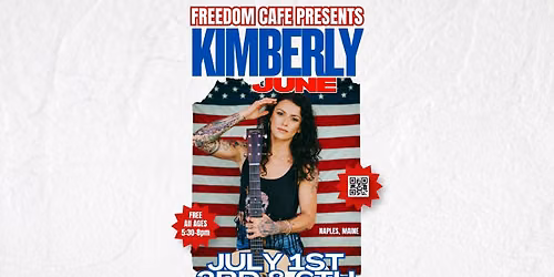 Kimberly June at Freedom Cafe!