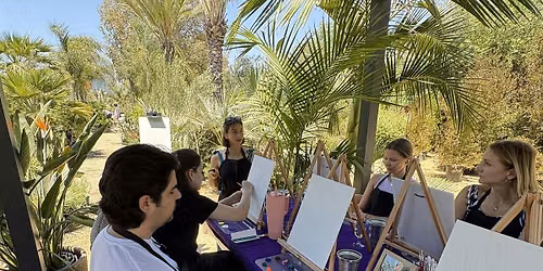 Paint & Sip in the Garden: Succulents