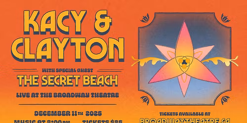 Kacy & Clayton with The Secret Beach