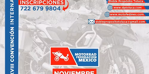 XXVIII CONVENCI\u00d3N INTERNACIONAL MOTORRAD FEDERACI\u00d3N M\u00c9XICO