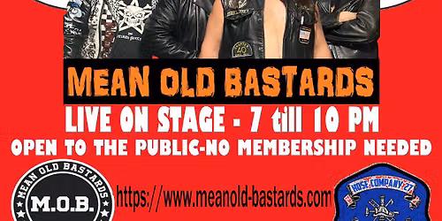 Mean Old Bastards LIVE ON STAGE @ Hose Company 27 \/ Erie -OPEN TO THE PUBLIC