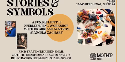 Stories & Symbols: A Fun, Reflective Needle Felting Workshop