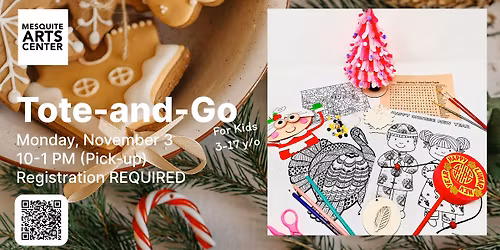 Tote and Go "Art Pick-up" | Winter Holidays + 2026