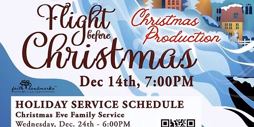 Flight Before Christmas - Christmas Production