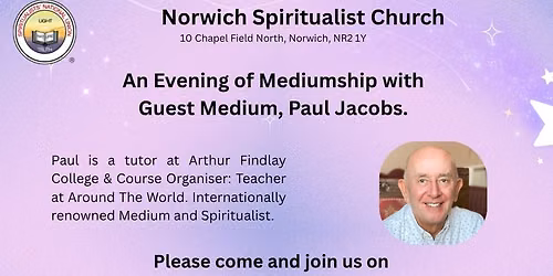 An Evening of Mediumship with Paul Jacobs