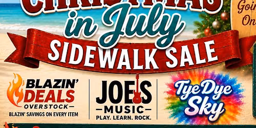 Freeway Plaza Christmas in July Sidewalk Sale