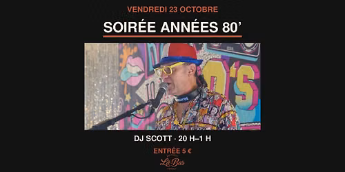 Soir\u00e9e ann\u00e9es 80\u2019
