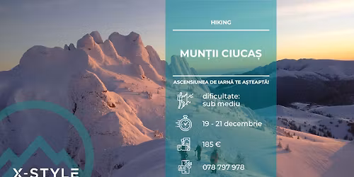 Mun\u021bii Ciuca\u0219: Ascensiunea de iarn\u0103 te a\u0219teapt\u0103!