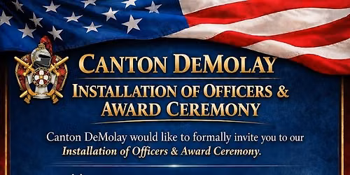 District Travel Program - Fall 2026 Installation of Officers & Awards Ceremony