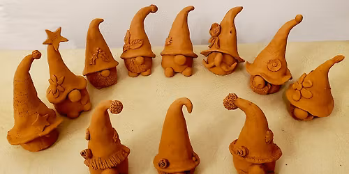 Christmas Pottery at The Pub. Scandi Gnome