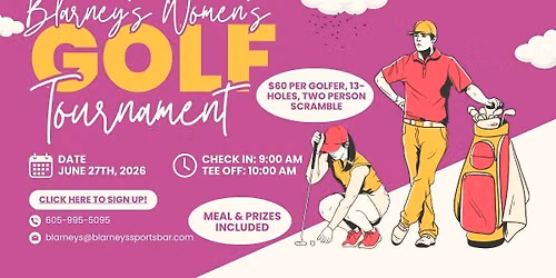 Blarney's Woman Golf Tournament
