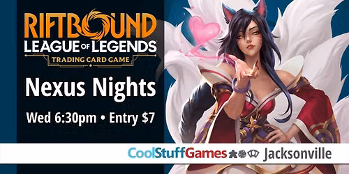 Riftbound TCG Weekly Nexus Night