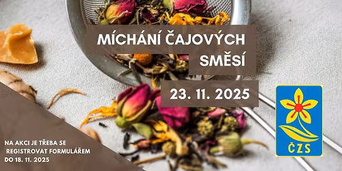 \ud83e\uded6 WORKSHOP: M\u00edch\u00e1n\u00ed \u010dajov\u00fdch sm\u011bs\u00ed