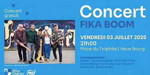 FIKA BOOM en concert 