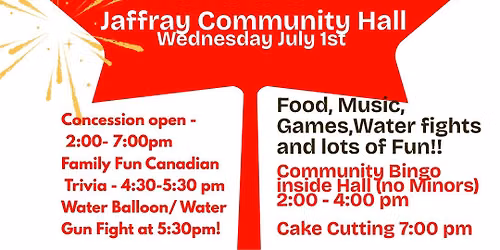 Canada Day celebration