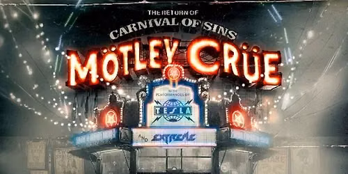 Motley Crue at The Cynthia Woods Mitchell Pavilion