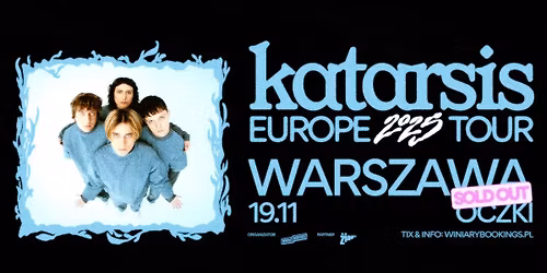 SOLD OUT | KATARSIS \/ 19.11.25 \/ Oczki, Warszawa