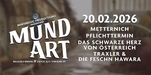 MundArt - DIALEKTMUSIK & TANZCAF\u00c9 Vol.12