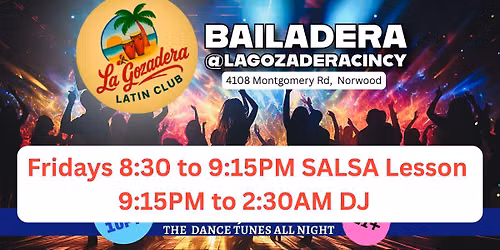 Latin Night Gozadera!!!!