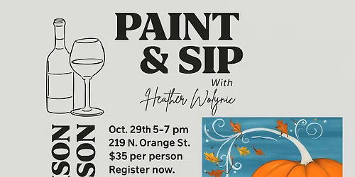 Paint and Sip with Heather Wolynic