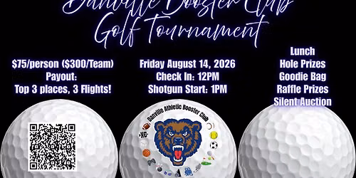 Danville Booster Club Golf Tournament