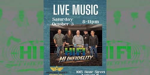 Hi Infidelity Performs LIVE at Heroes West Lemont