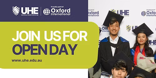 UHE Open Days Melbourne 2026