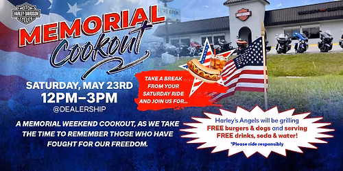Memorial Weekend Cookout